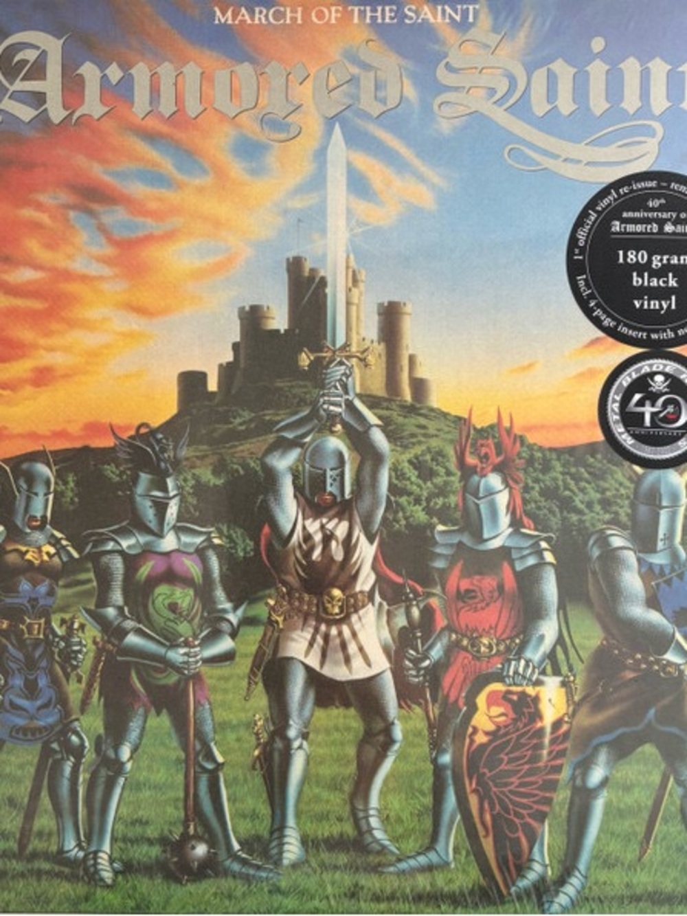 Armored Saint March of the Saint Metal Blade 180g Black Viny| 12" LP
Reissue New